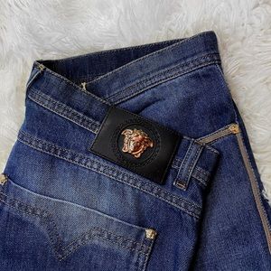 Versace Jeans with gold details